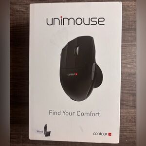 Contour Unimouse Ergonomic Vertical Wired Mouse